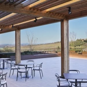 Panoramic terrace - Poggio Landi Wine Tasting Tour